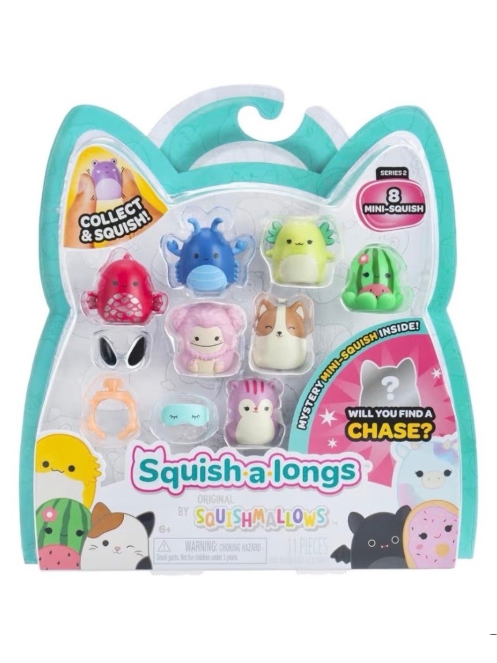 Squish-a-longs by Squishmallows 8 Pack Series 2
